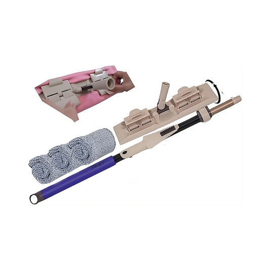 ilbay's Mop-Set | Bodenwischer 2024 – Bodenwischer-Mop mit 3 Mikrofasertüchern für alle glatten Flächen – Kompatibel mit ilbay's Tüchern und One Touch